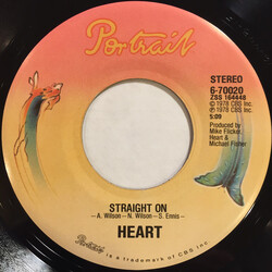 Heart Straight On USED VINYL 7INCH 45 RPM SINGLE