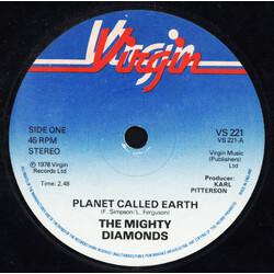 The Mighty Diamonds Planet Called Earth USED VINYL 7INCH 45 RPM SINGLE