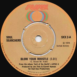 The Soul Searchers Blow Your Whistle USED VINYL 7INCH SINGLE