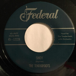 The Tenderfoots Sindy / Sugar Ways USED VINYL 7INCH 45 RPM REISSUE