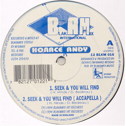 Horace Andy Seek & You Will Find USED VINYL 12INCH