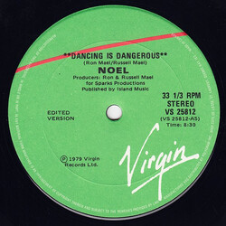 Noel (2) Dancing Is Dangerous USED VINYL 12INCH 33 S RPM