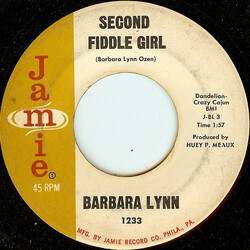 Barbara Lynn Second Fiddle Girl USED VINYL 7INCH 45 RPM SINGLE