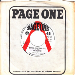 Joy Unlimited Daytime - Night Time USED VINYL 7INCH 45 RPM SINGLE PROMO
