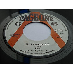 Lace (4) I'm A Gambler USED VINYL 7INCH 45 RPM SINGLE PROMO