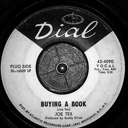 Joe Tex Buying A Book USED VINYL 7INCH 45 RPM SINGLE PROMO
