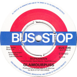 Glamourpuss (2) Superman USED VINYL 7INCH 45 RPM SINGLE