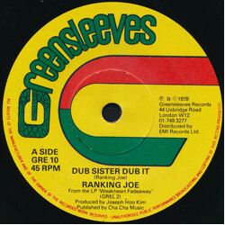 Ranking Joe Dub Sister Dub It USED VINYL 7INCH 45 RPM