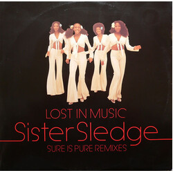 Sister Sledge Lost In Music (Sure Is Pure Remixes) USED VINYL 12INCH 33 S RPM
