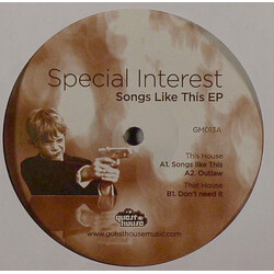 Special Interest Songs Like This EP USED VINYL 12INCH EP