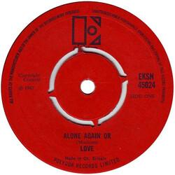 Love Alone Again Or USED VINYL 7INCH SINGLE 45 RPM
