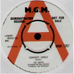 Joe South Concrete Jungle USED VINYL 7INCH 45 RPM PROMO