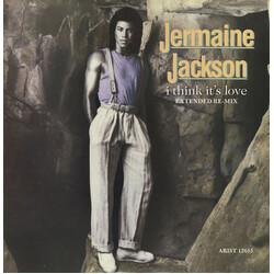 Jermaine Jackson I Think It's Love USED VINYL 12INCH 45 RPM