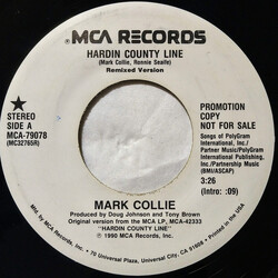 Mark Collie Hardin County Line USED VINYL 7INCH 45 RPM PROMO