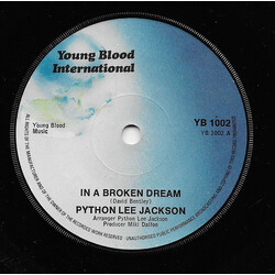 Python Lee Jackson In A Broken Dream USED VINYL 7INCH 45 RPM