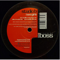 Studio B I See Girls USED VINYL 12INCH 33 S RPM