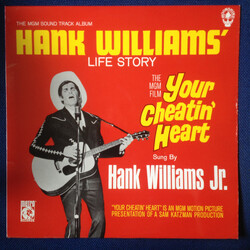 Hank Williams Jr. Your Cheatin' Heart Vinyl LP USED