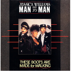 Jessica Williams / Man 2 Man These Boots Are Made For Walking USED VINYL 12INCH 45 RPM