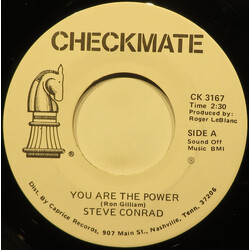 Steve Conrad (2) You Are The Power USED VINYL 7INCH 45 RPM