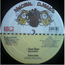 Shabba Ranks Caan Dunn USED VINYL 12INCH 45 RPM