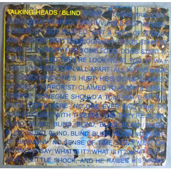 Talking Heads Blind USED VINYL 7INCH 45 RPM SINGLE PROMO STYRENE