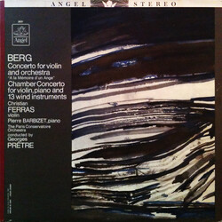 Alban Berg / Christian Ferras / Pierre Barbizet / Orchestre De La Société Des Concerts Du Conservatoire / Georges Prêtre Concerto For Violin And Orche