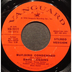 Dave Loggins Building Condemned USED VINYL 7INCH 45 RPM PROMO STEREO MONO