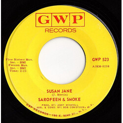 Sarofeen And Smoke Susan Jane USED VINYL 7INCH 45 RPM