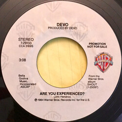 Devo Are You  Experienced? USED VINYL 7INCH 45 RPM PROMO STEREO