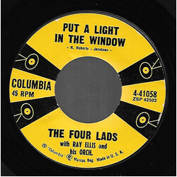 The Four Lads Put A Light In The Window USED VINYL 7INCH 45 RPM