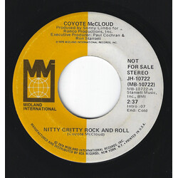 Coyote McCloud Nitty Gritty Rock And Roll USED VINYL 7INCH 45 RPM PROMO STEREO MONO