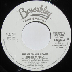 Greg Kihn Band Beside Myself USED VINYL 7INCH 45 RPM PROMO STEREO MONO