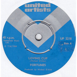 The Fortunes Loving Cup USED VINYL 7INCH 45 RPM SINGLE