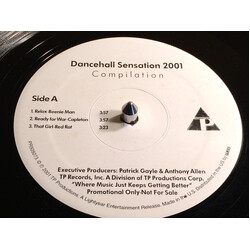 Various Dancehall Sensation 2001 USED VINYL 12INCH MINI-ALBUM PROMO