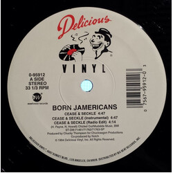 Born Jamericans Cease & Seckle USED VINYL 12INCH 33 S RPM