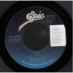 Hiroshima (3) 311 / Even Then USED VINYL 7INCH 45 RPM STYRENE STEREO