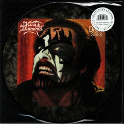 King Diamond The Dark Sides USED VINYL 12INCH 33 S RPM EP COMPILATION LIMITED EDITION PICTURE DISC REISSUE