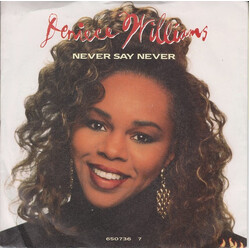 Deniece Williams Never Say Never USED VINYL 7INCH 45 RPM SINGLE STEREO