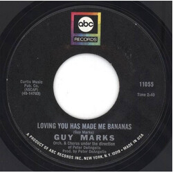 Guy Marks Loving You Has Made Me Bananas / Forgive Me My Love VINYL 7" USED