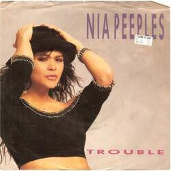 Nia Peeples Trouble USED VINYL 7INCH SINGLE