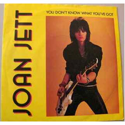 Joan Jett You Don't Know What You've Got USED VINYL 7INCH 45 RPM STEREO