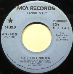 Jeannie Seely Since I Met You Boy USED VINYL 7INCH 45 RPM PROMO STEREO