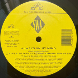 SWV You're Always On My Mind USED VINYL 12INCH 33 S RPM