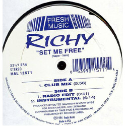Richy Set Me Free VINYL 12" USED