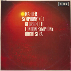 Gustav Mahler / Georg Solti / The London Symphony Orchestra Symphony No.1 Vinyl LP USED
