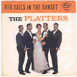The Platters Red Sails In The Sunset / Sad River Vinyl 7" USED