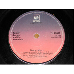 Tommy James & The Shondells Mony, Mony USED VINYL 7INCH 45 RPM SINGLE