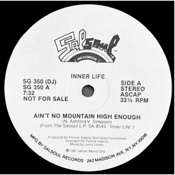 Inner Life Ain't No Mountain High Enough VINYL 12" USED