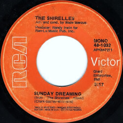The Shirelles Sunday Dreaming / Brother, Brother USED VINYL 7INCH 45 RPM SINGLE MONO