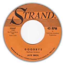 The Jaye Bros Goodbye / Happy Ending USED VINYL 7INCH SINGLE